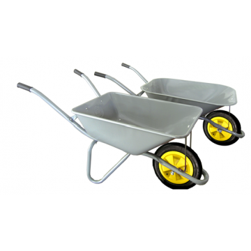 WARRIOR X WELDED WHEEL BARROW (GREY)