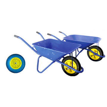 WARRIOR X WELDED WHEEL BARROW(BLUE)