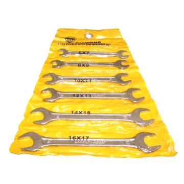 DIAMOND DOUBLE OPEN END WRENCH SET