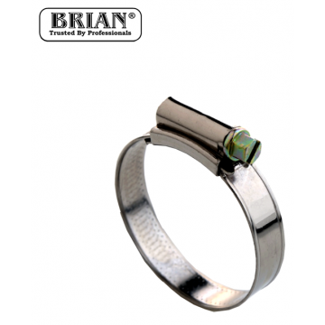 BRIAN SS HOSE CLAMP 80% ( Width : 12.7 )