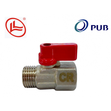 DOUBLE-LIN MINI DZR BALL VALVE (1/2” M X F ) - LL1515MF