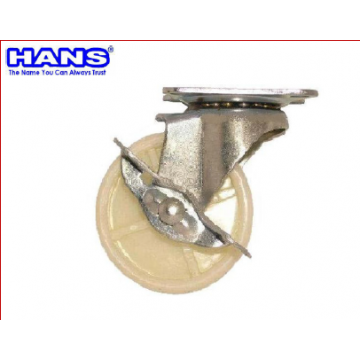 HANS NYLON SWIVEL CASTER SET W/BRAKE